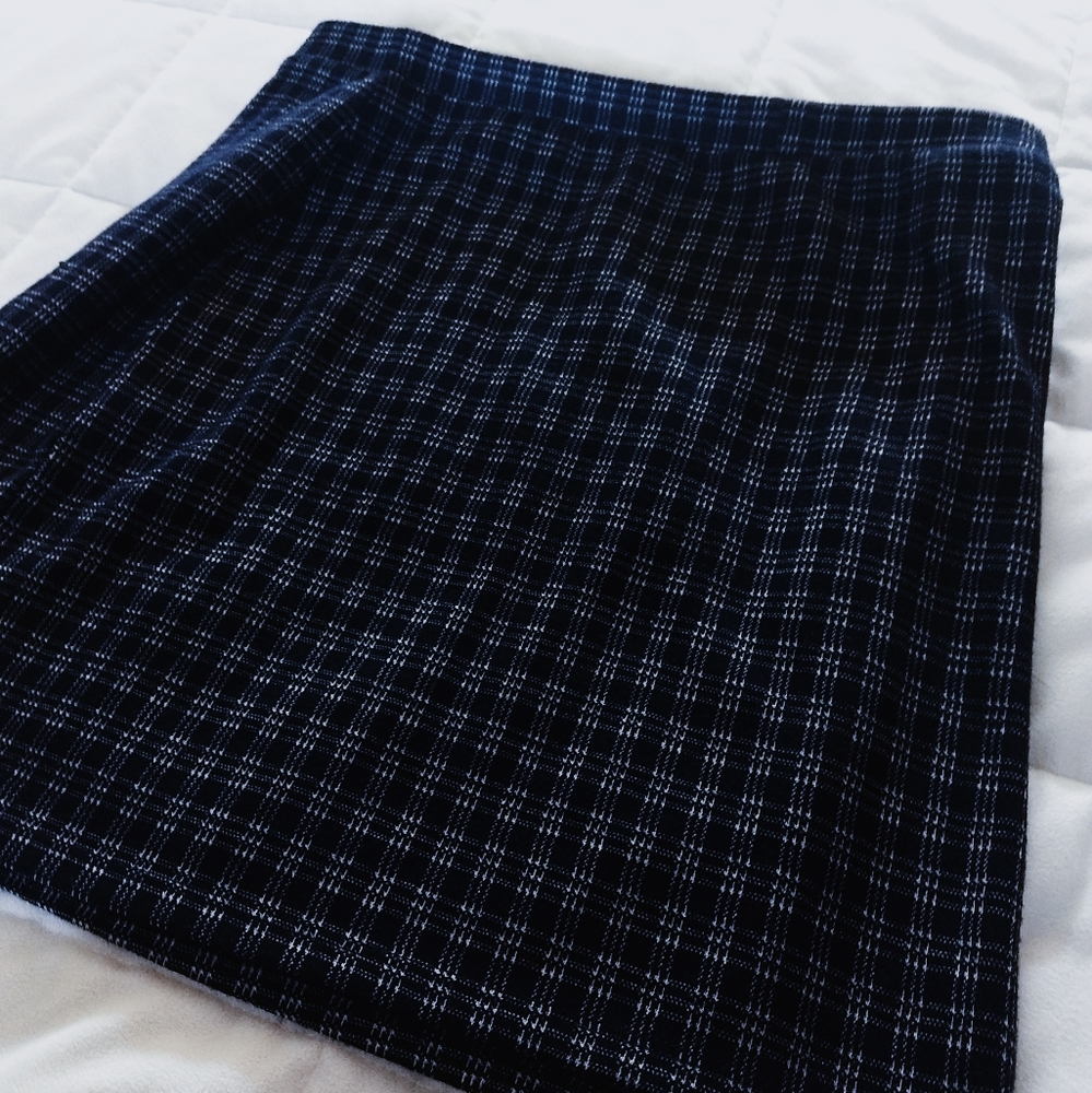 Plaid Mini Skirt